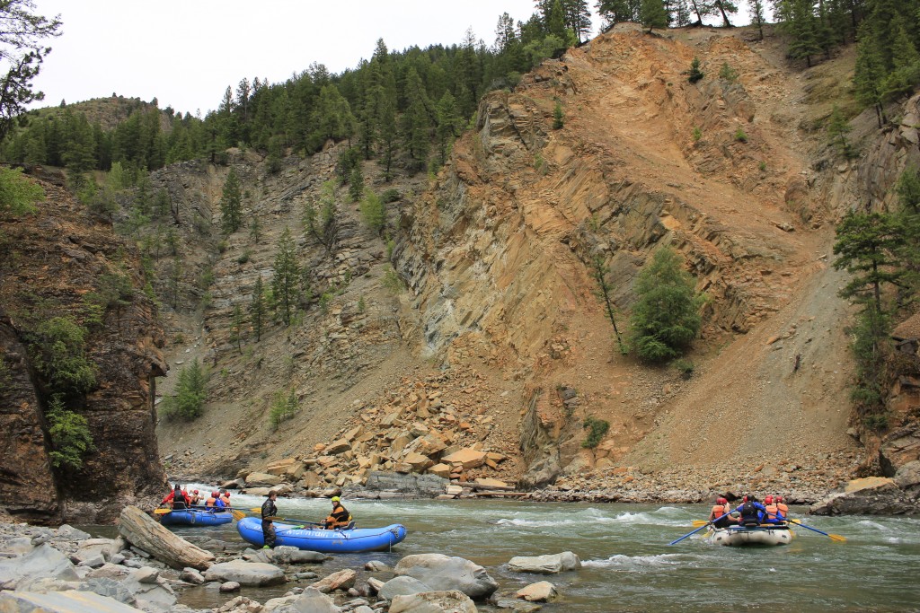 rafting the elk river