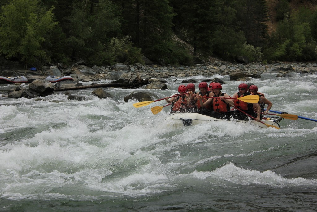 Whitewater rafting in Fernie