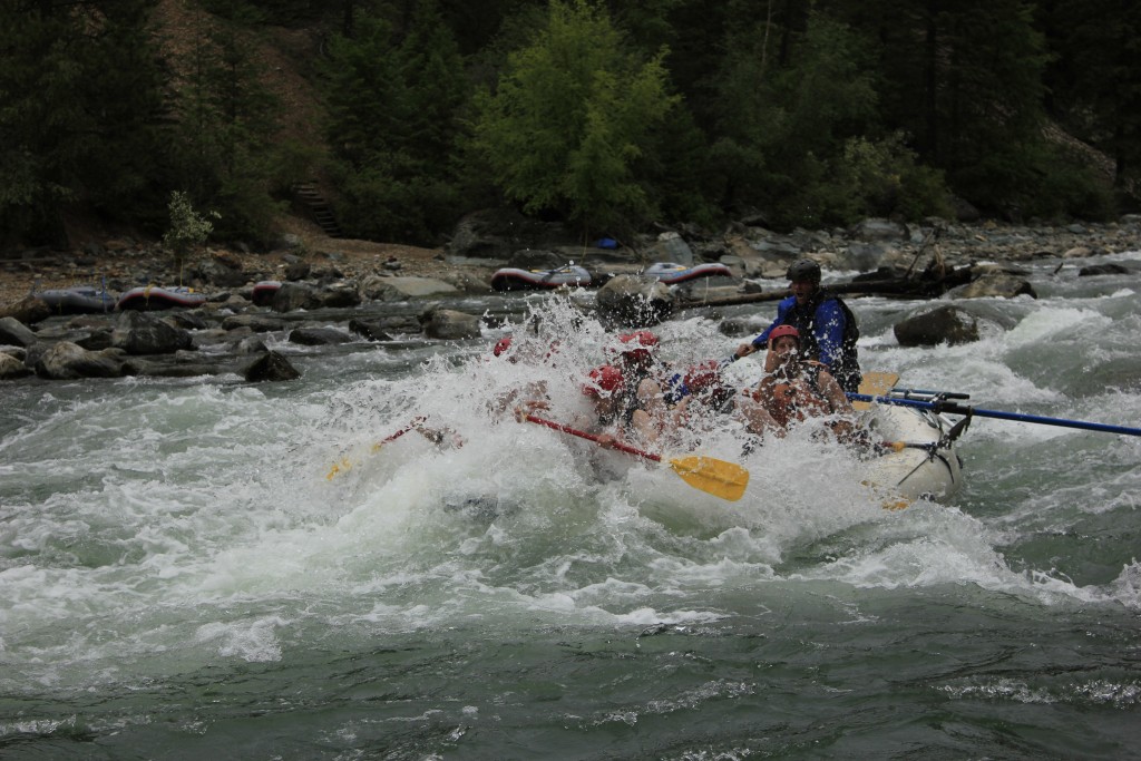 rafting the elk river