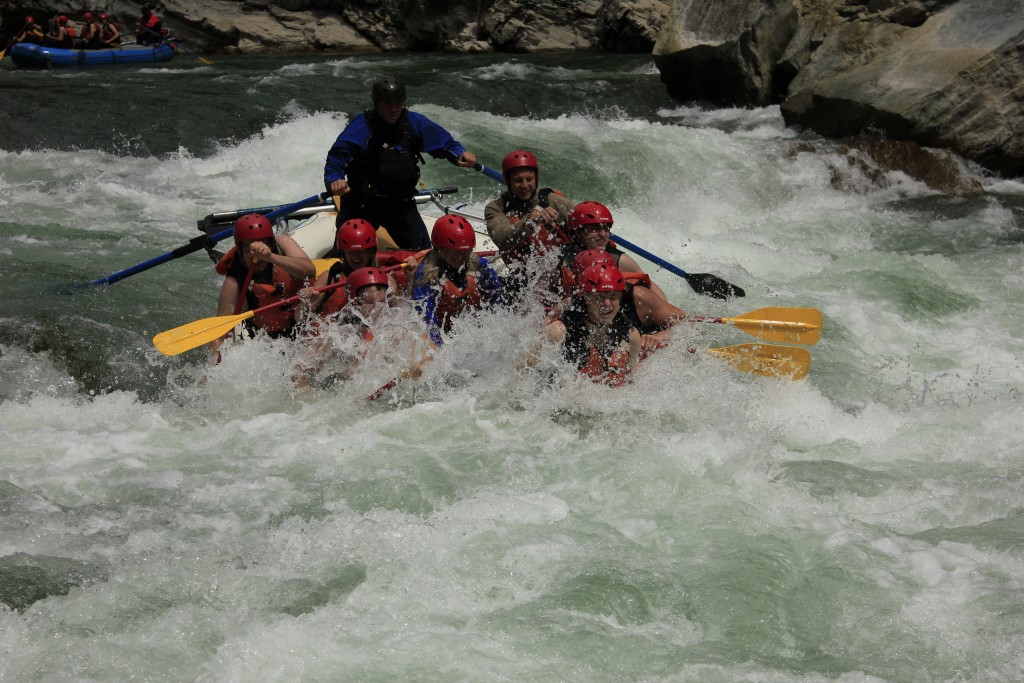 white water rafting in Fernie