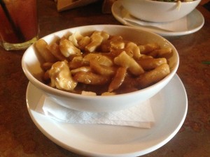 Traditional Poutine in Fernie