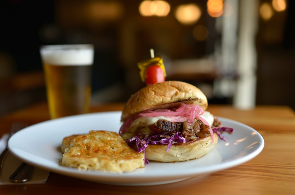 Fernie BC lodging Food - Smokehouse Brisket Sandwich