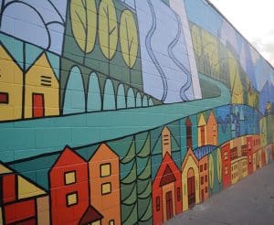 Arts of Fernie BC Mural