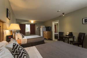 Hotel Room with Three Queen Beds