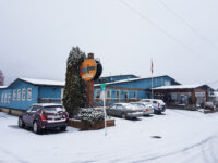 Winter has arrived in Fernie at the Red Tree Lodge