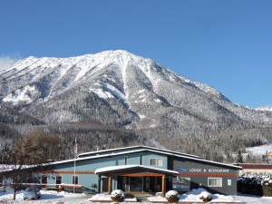 Snow in the mountains